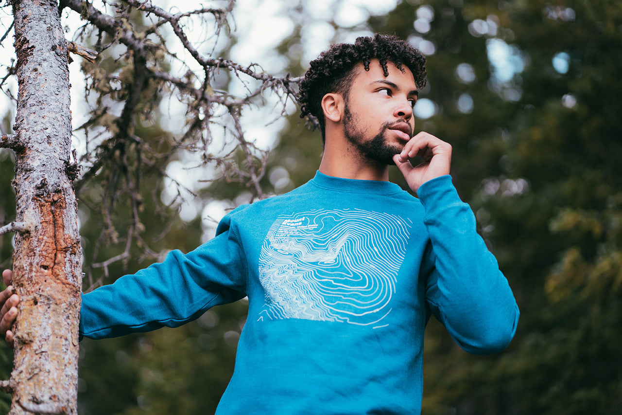 Mount Washington, New Hampshire - Crewneck Sweatshirt