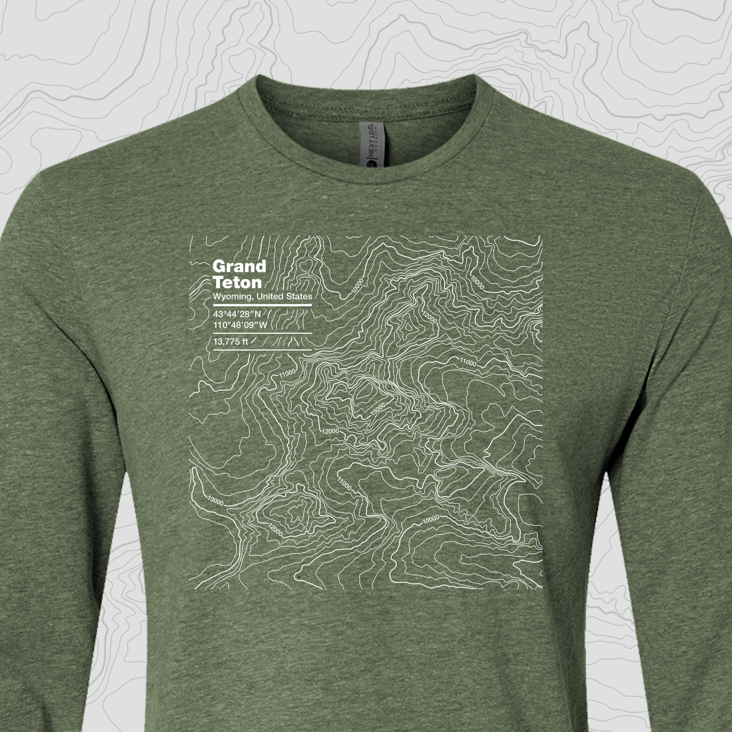 Grand Teton, Wyoming - Unisex Long Sleeve Tee