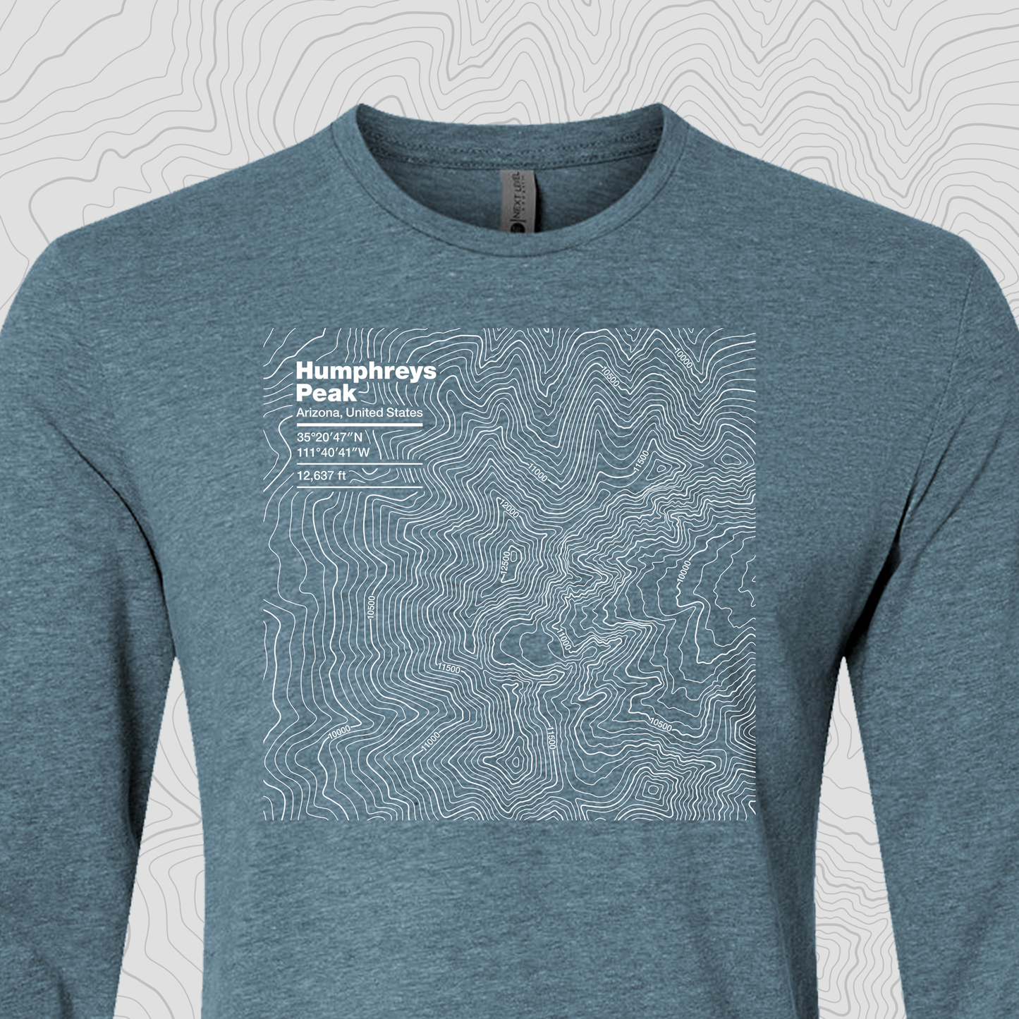 Humphreys Peak, Arizona  - Unisex Long Sleeve Tee