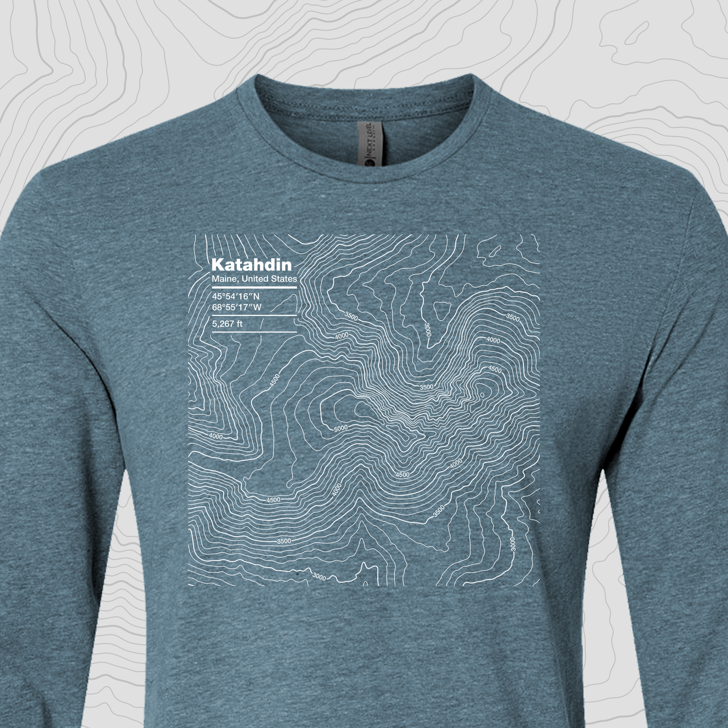 Katahdin, Maine - Unisex Long Sleeve Tee