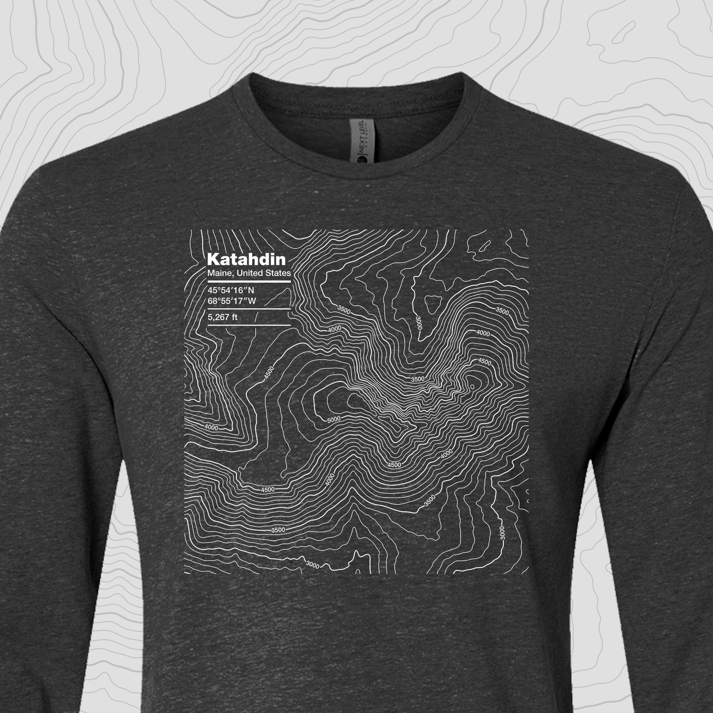 Katahdin, Maine - Unisex Long Sleeve Tee