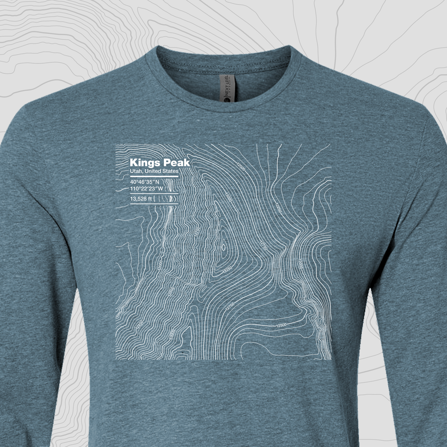 Kings Peak, Utah  - Unisex Long Sleeve Tee