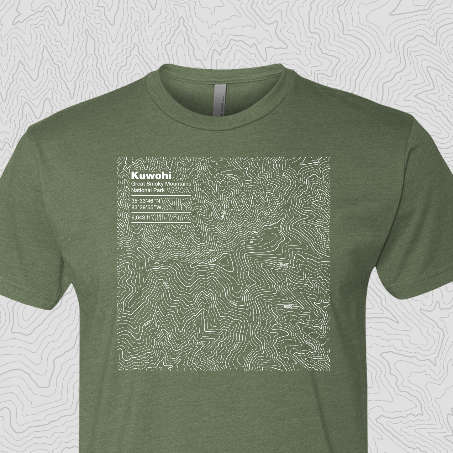 Kuwohi, Great Smoky Mountains National Park - Unisex Tee