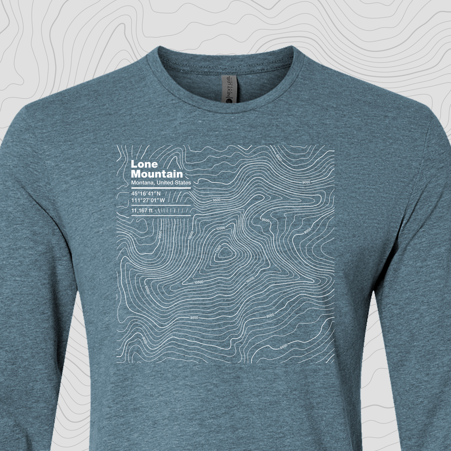 Lone Mountain, Montana - Unisex Long Sleeve Tee