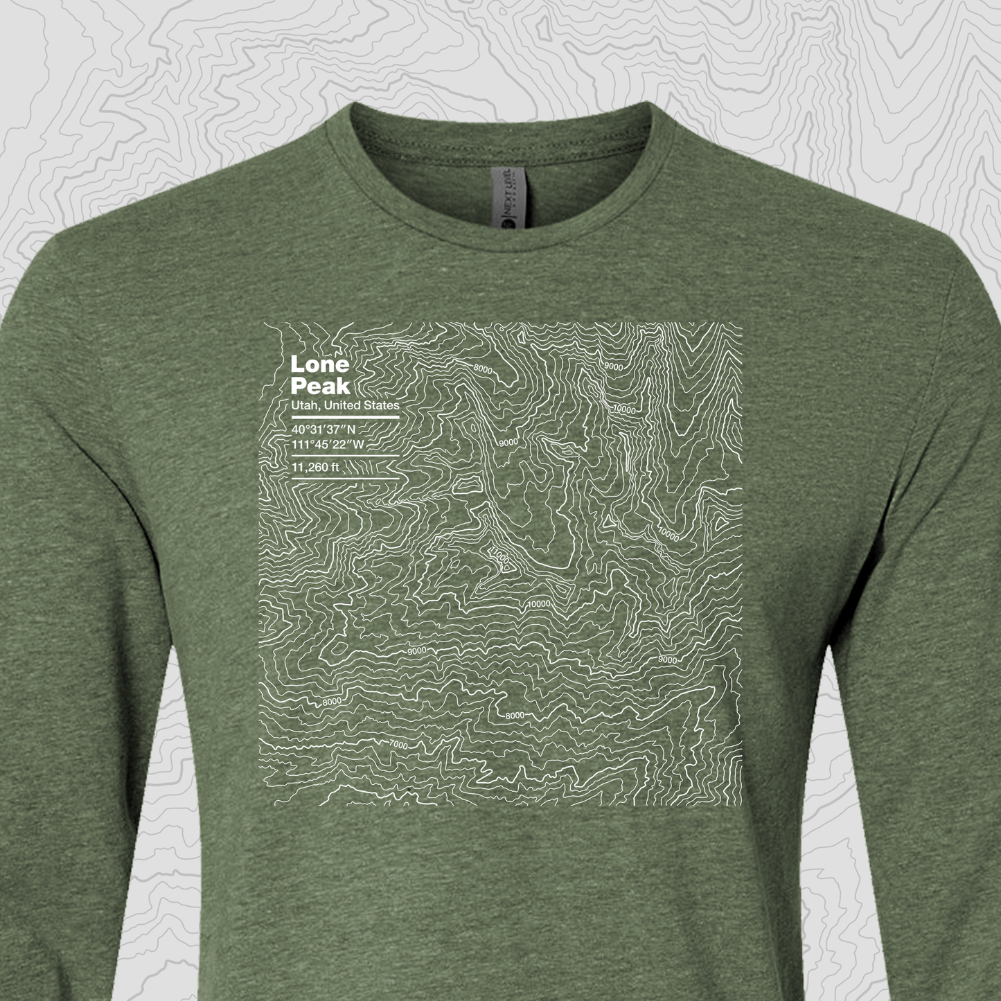 Lone Peak, Utah  - Unisex Long Sleeve Tee