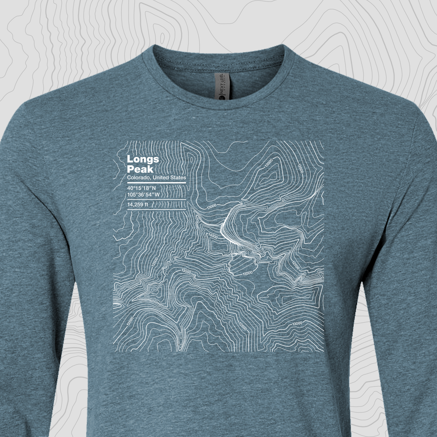 Longs Peak, Colorado - Unisex Long Sleeve Tee