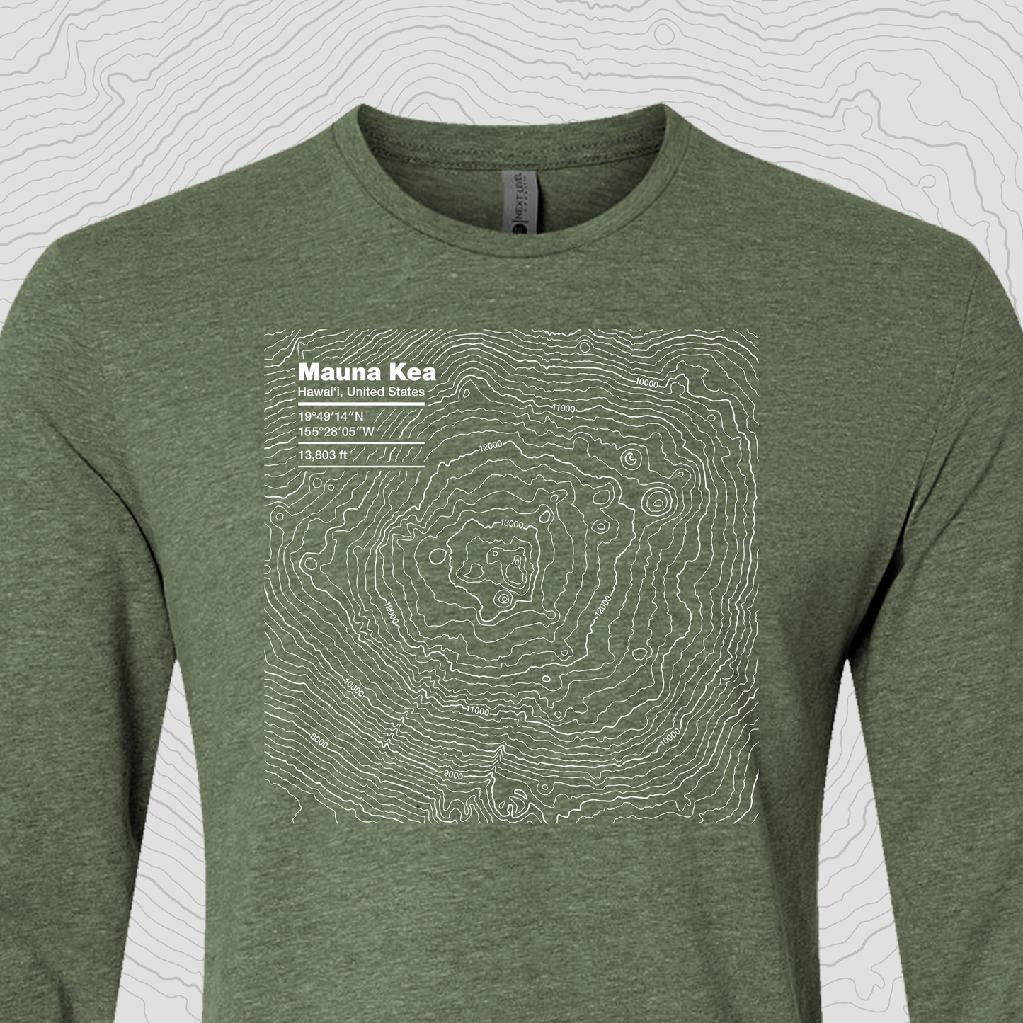 Mauna Kea, Hawaii - Unisex Long Sleeve Tee