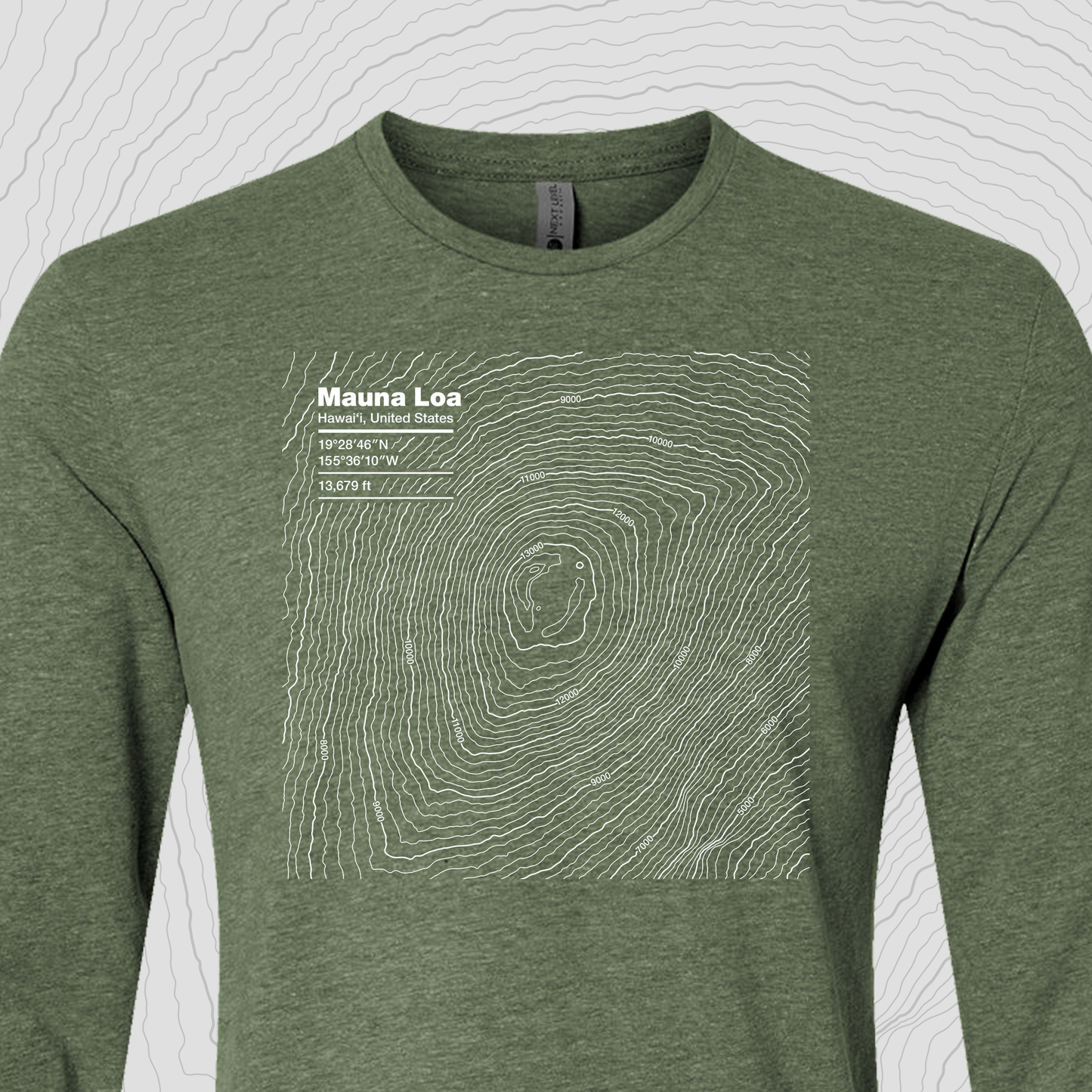 Mauna Loa, Hawaii - Unisex Long Sleeve Tee