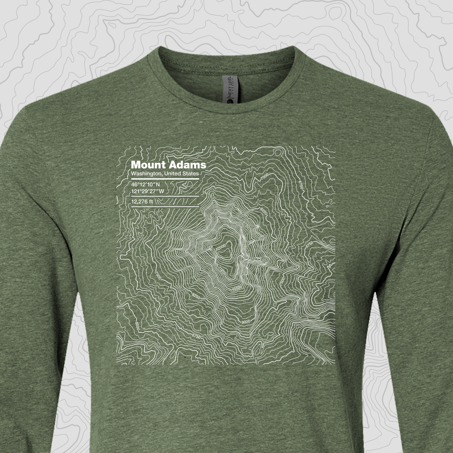 Mount Adams, Washington - Unisex Long Sleeve Tee