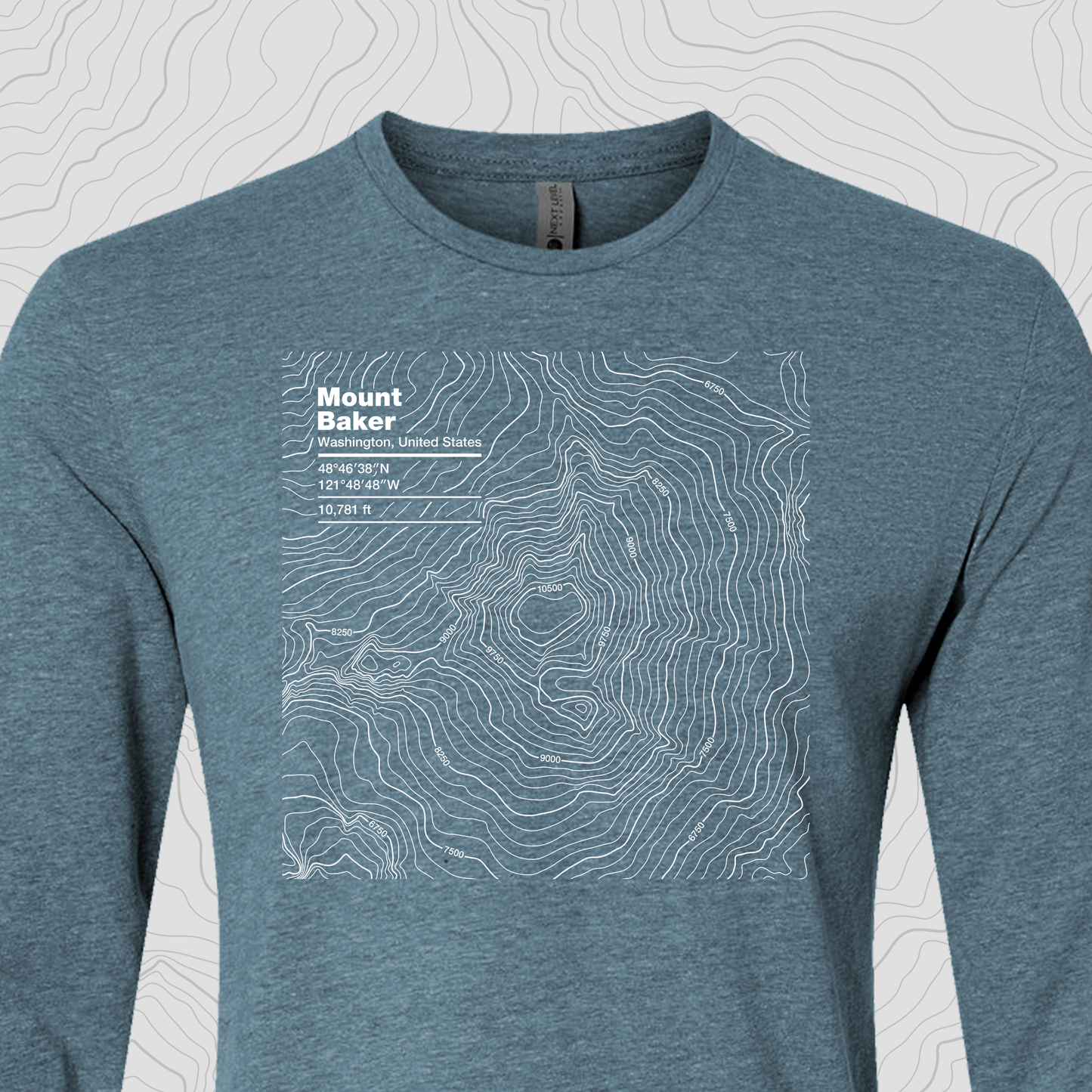 Mount Baker, Washington - Unisex Long Sleeve Tee