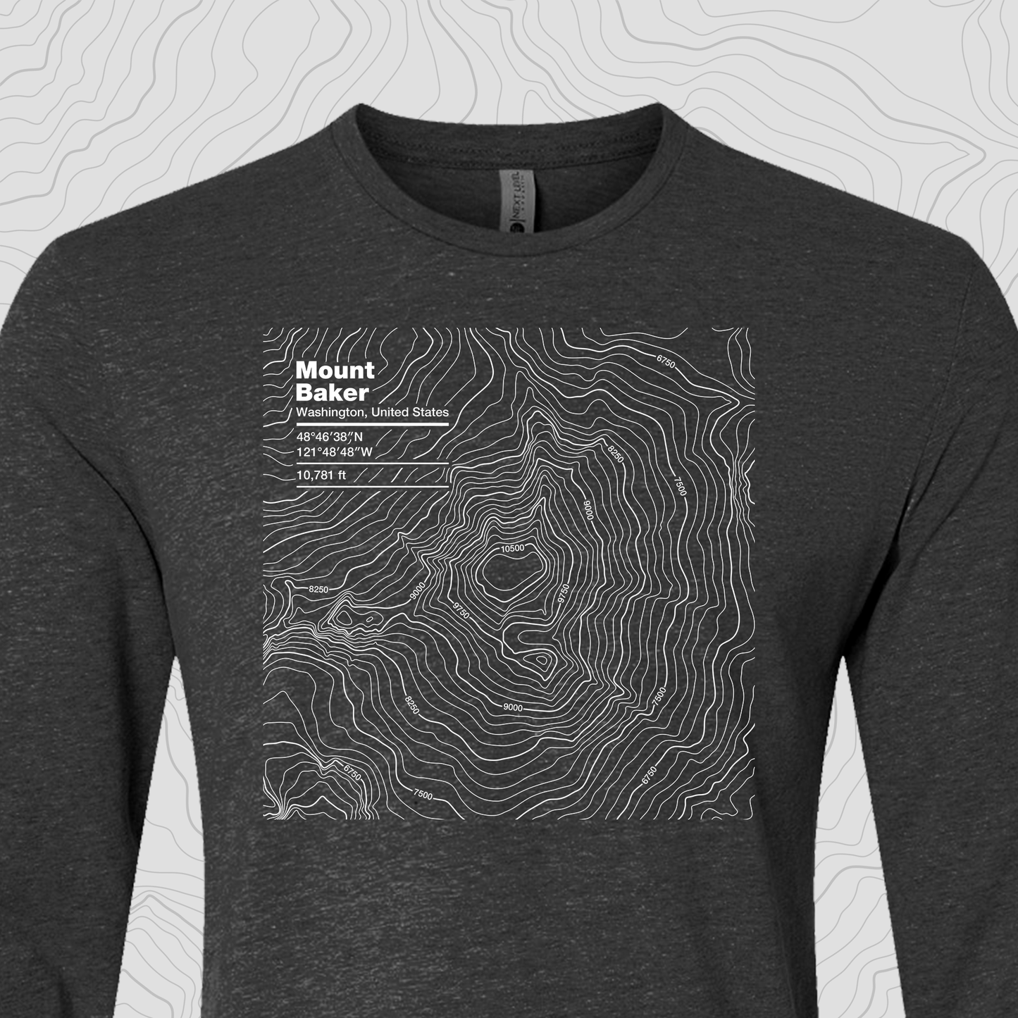 Mount Baker, Washington - Unisex Long Sleeve Tee