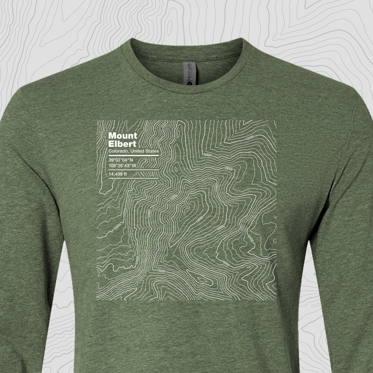 Mount Elbert, Colorado - Unisex Long Sleeve Tee