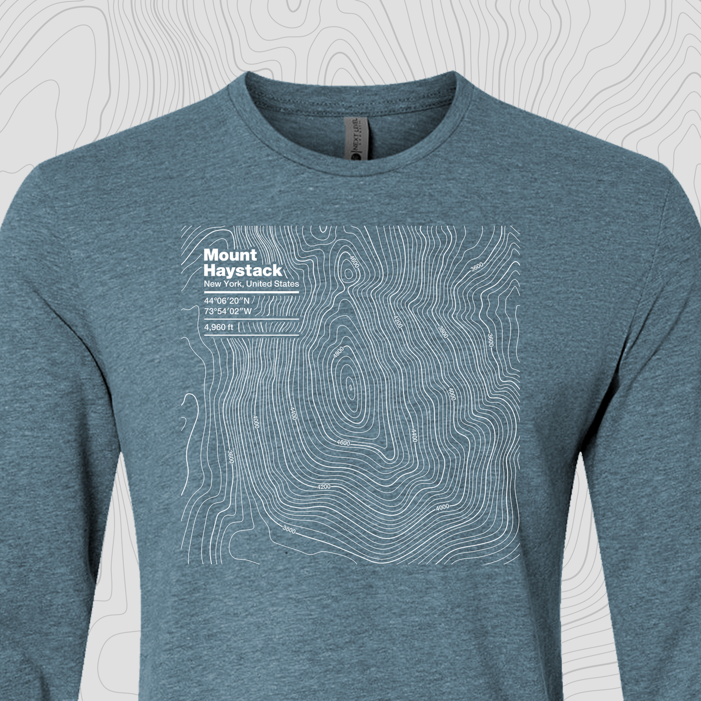 Mount Haystack, New York - Unisex Long Sleeve Tee