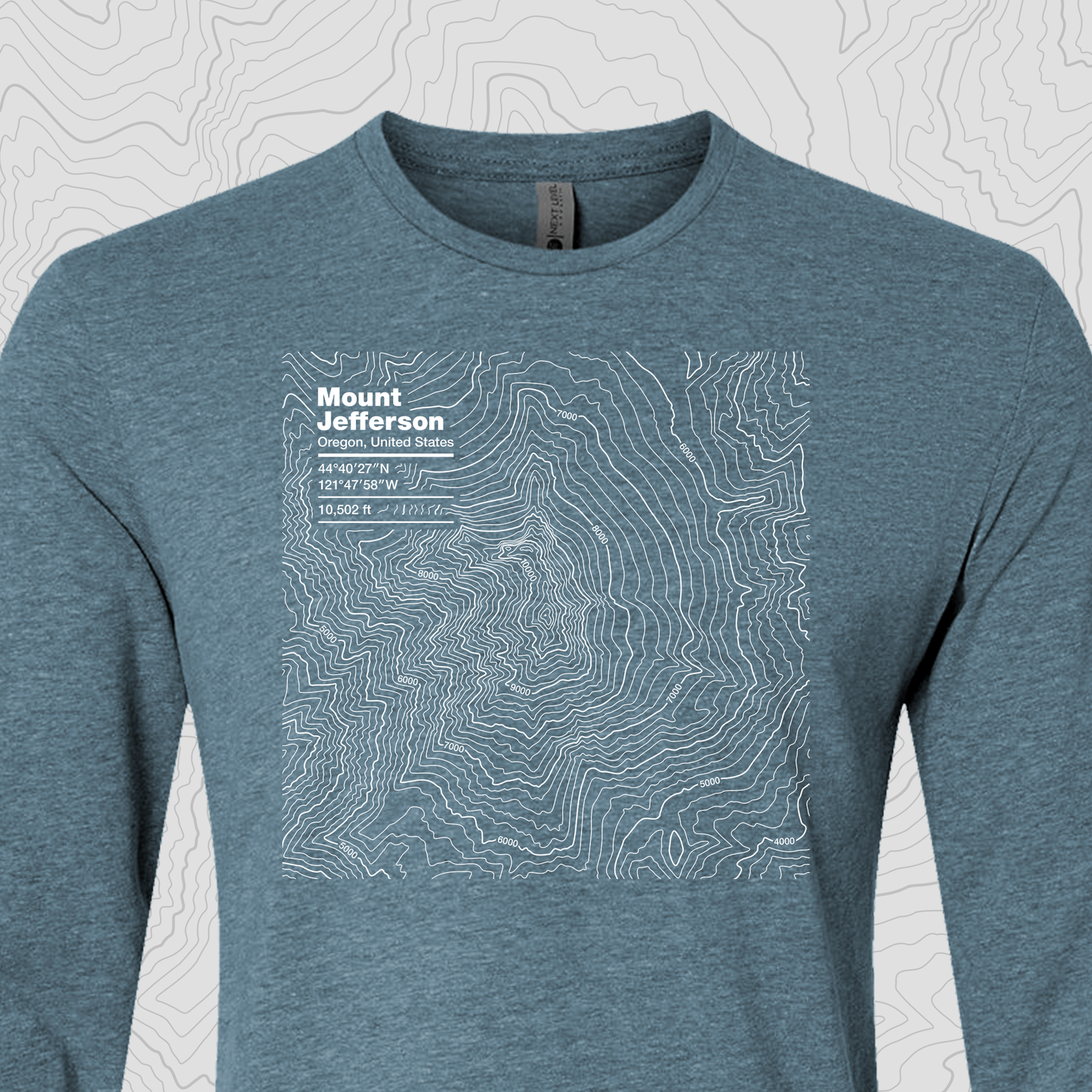 Mount Jefferson, Oregon - Unisex Long Sleeve Tee