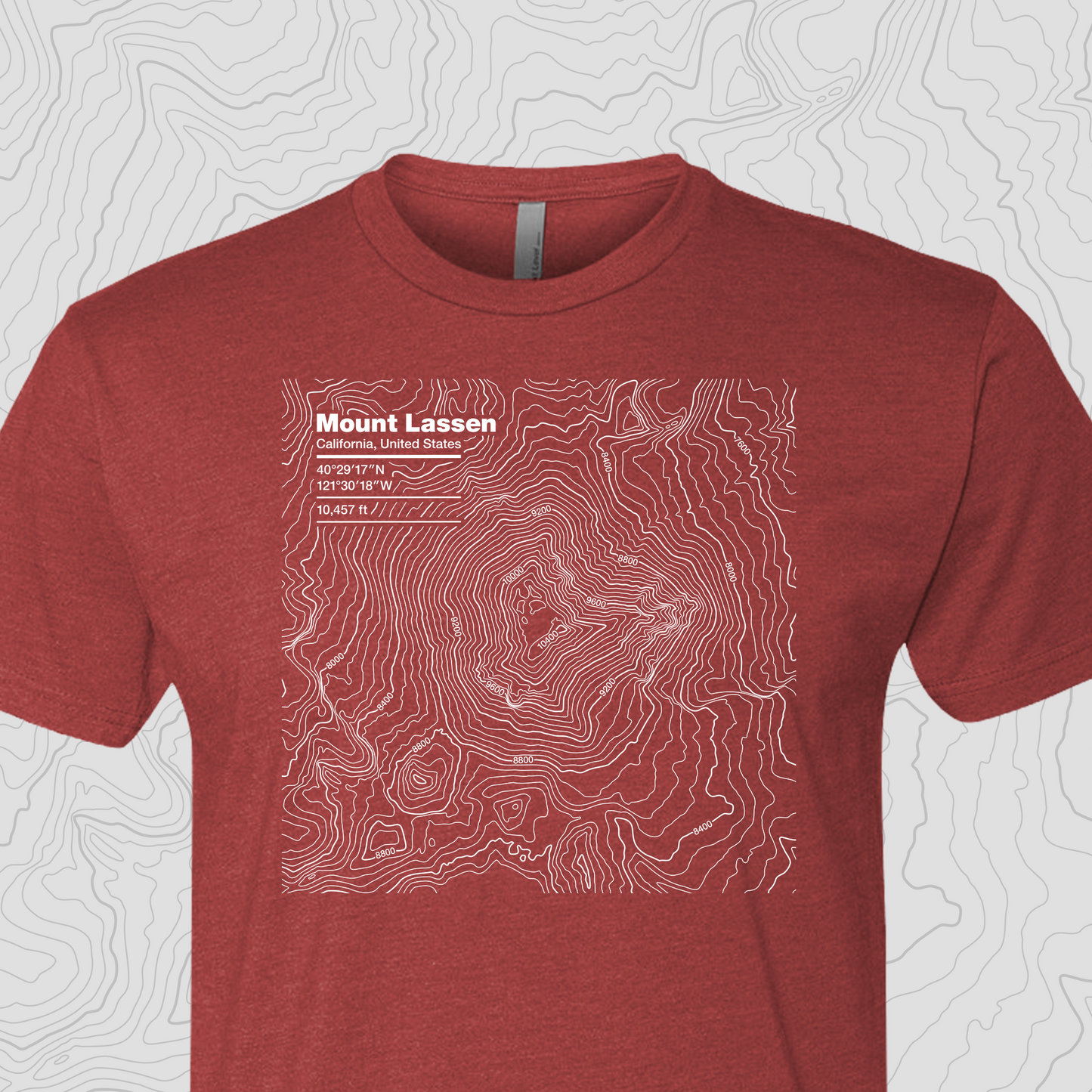 Mount Lassen, California - Unisex Tee