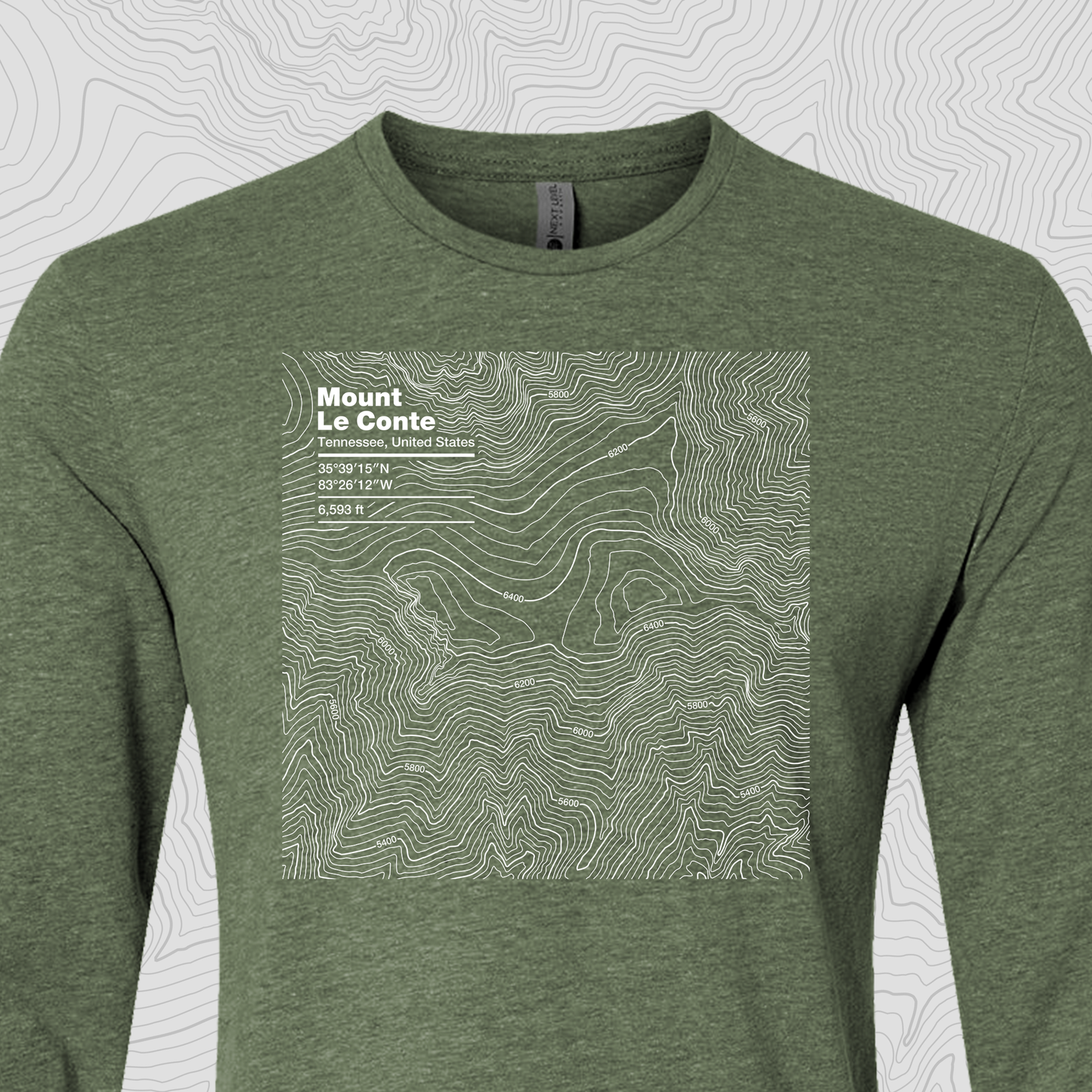 Mount Le Conte, Tennessee - Unisex Long Sleeve Tee