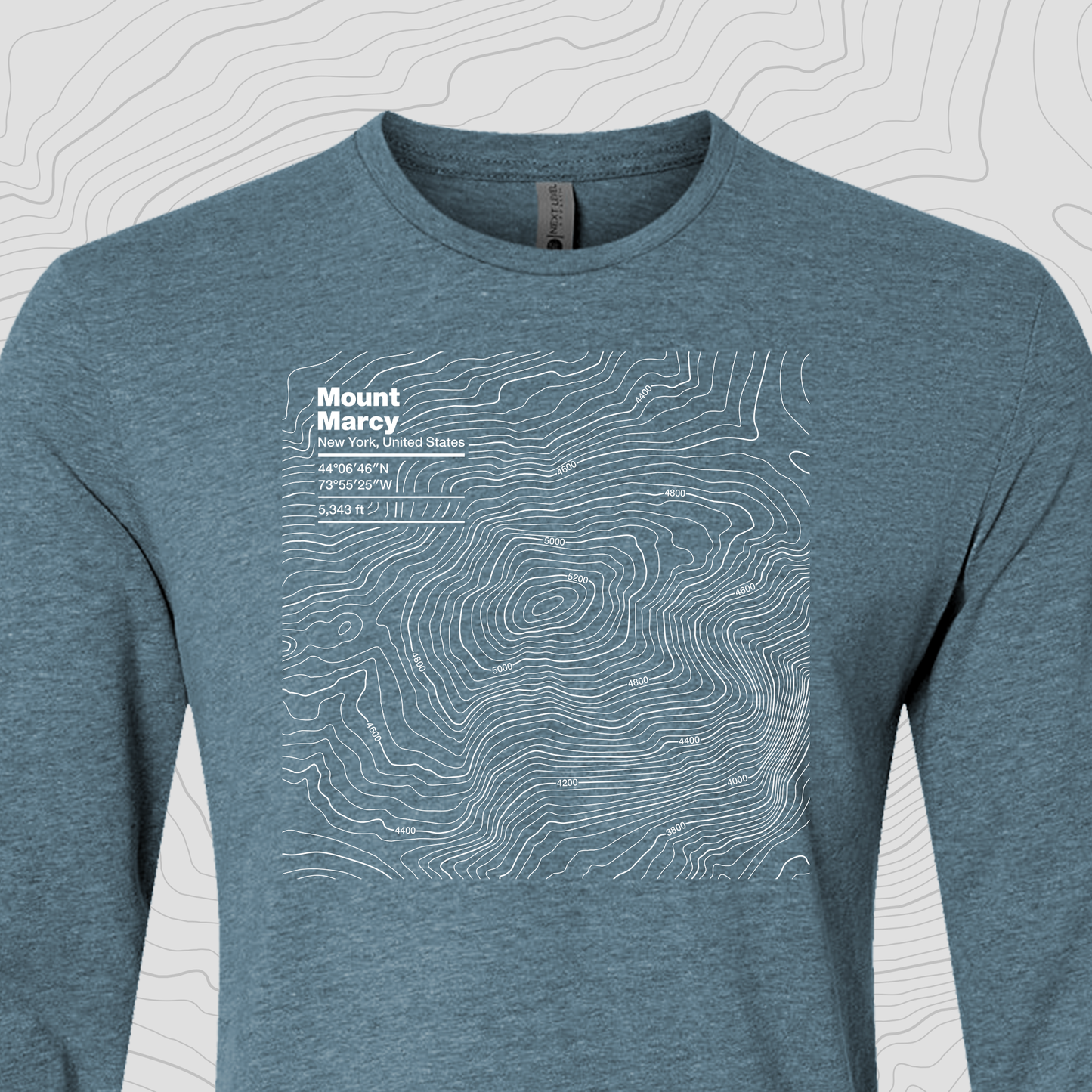 Mount Marcy, New York - Unisex Long Sleeve Tee