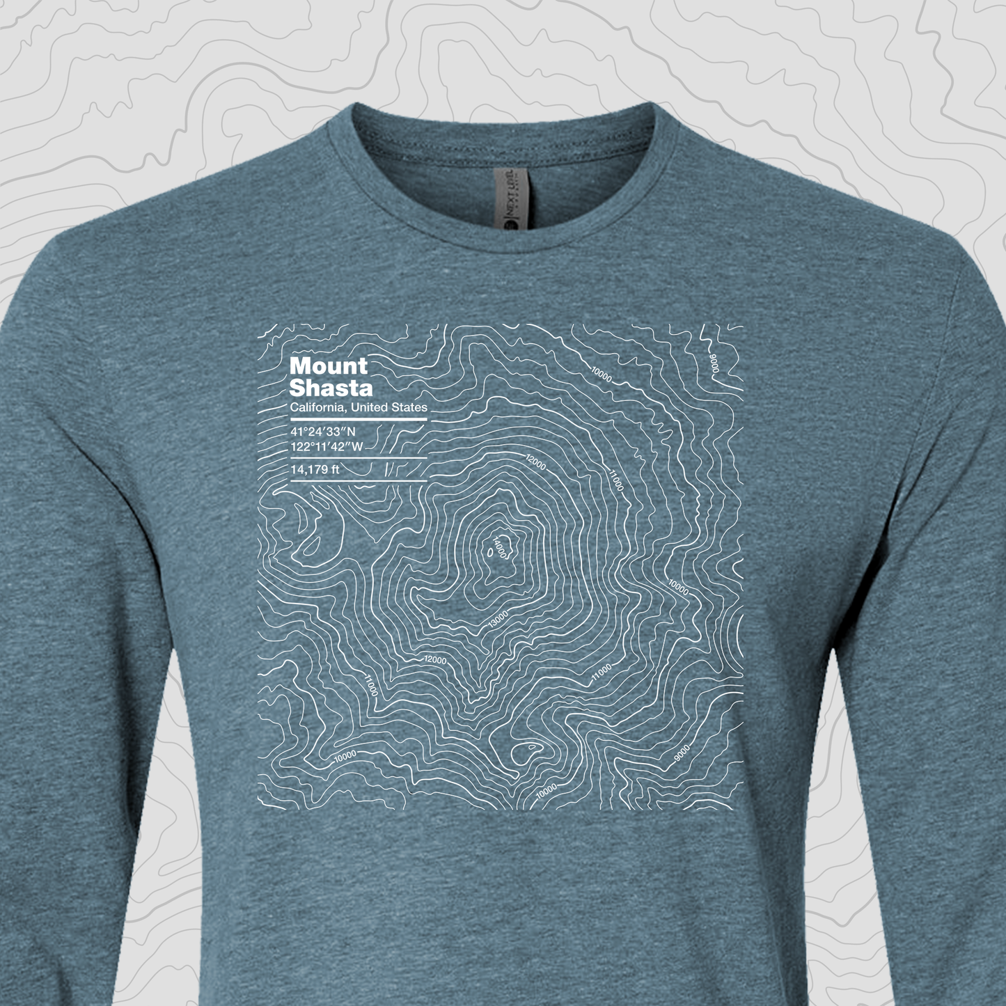 Mount Shasta, California - Unisex Long Sleeve Tee