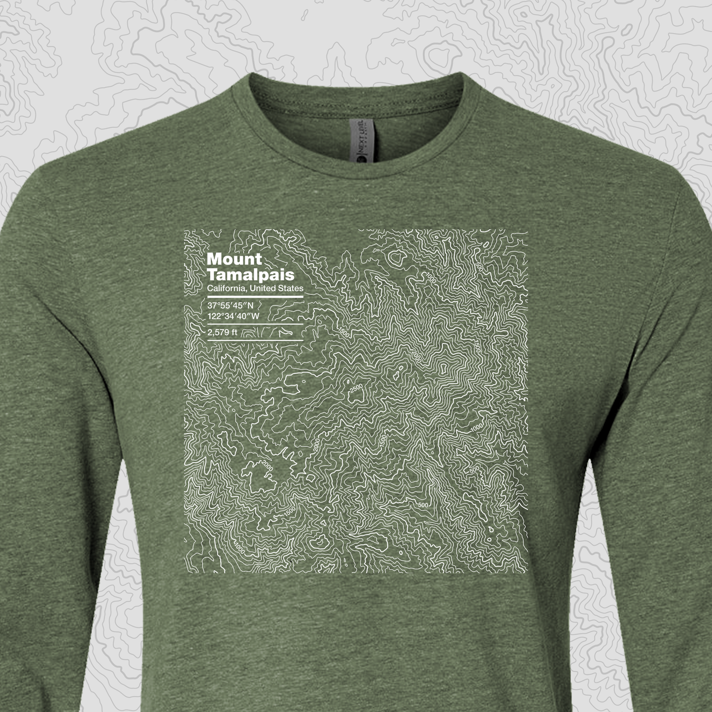 Mount Tamalpais, California - Unisex Long Sleeve Tee