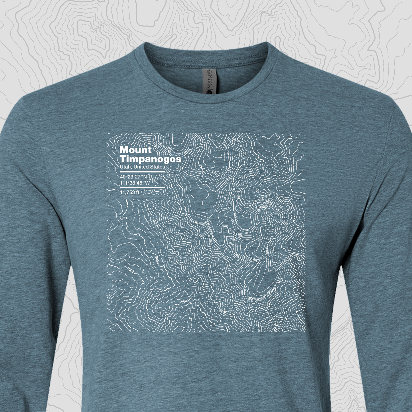 Mount Timpanogos, Utah  - Unisex Long Sleeve Tee