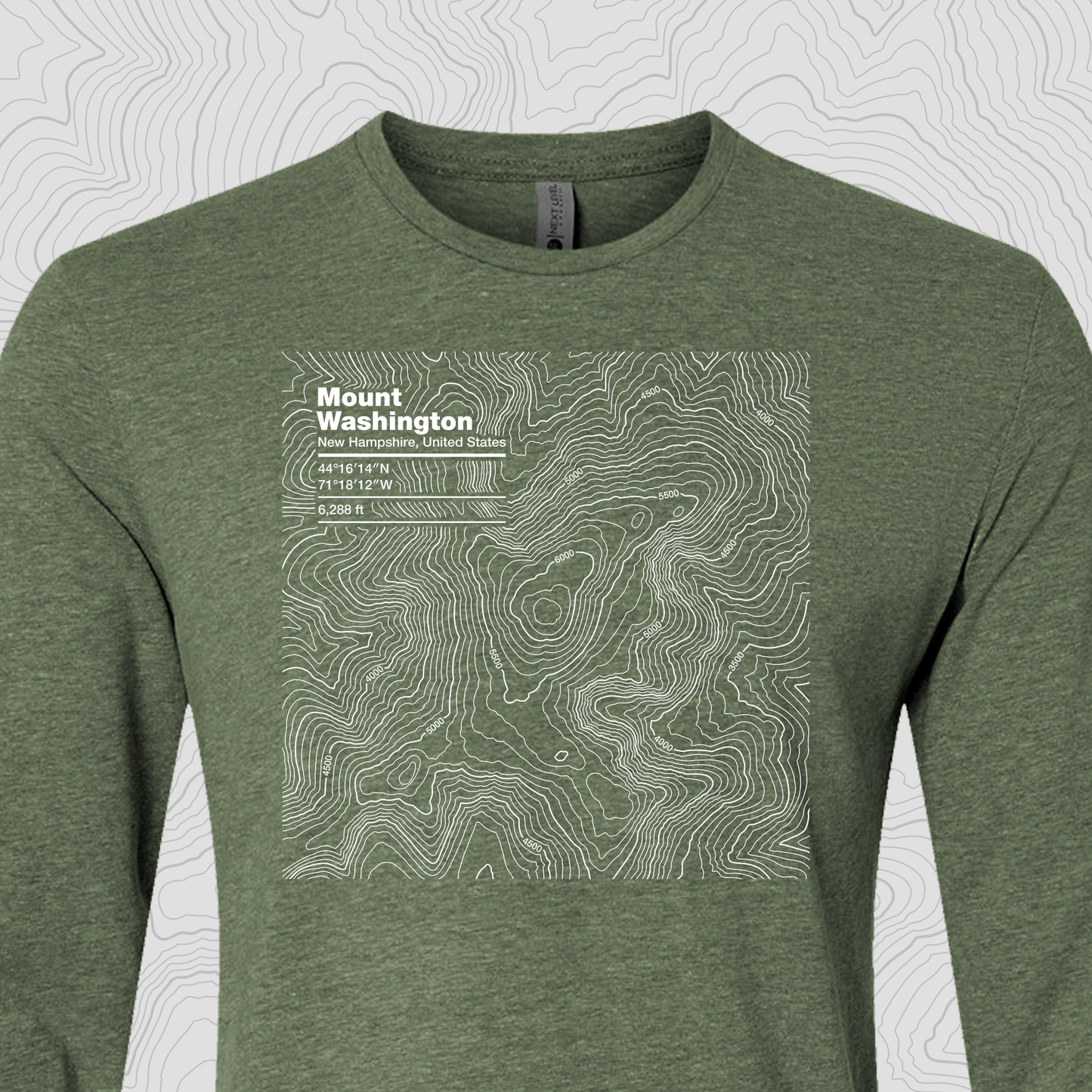 Mount Washington, New Hampshire - Unisex Long Sleeve Tee