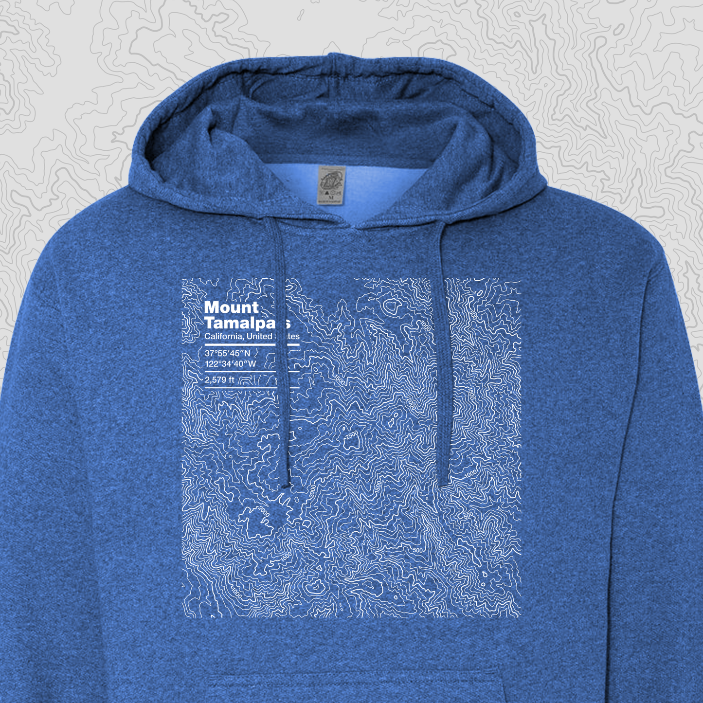 Mount Tamalpais, California - Hooded Sweatshirt
