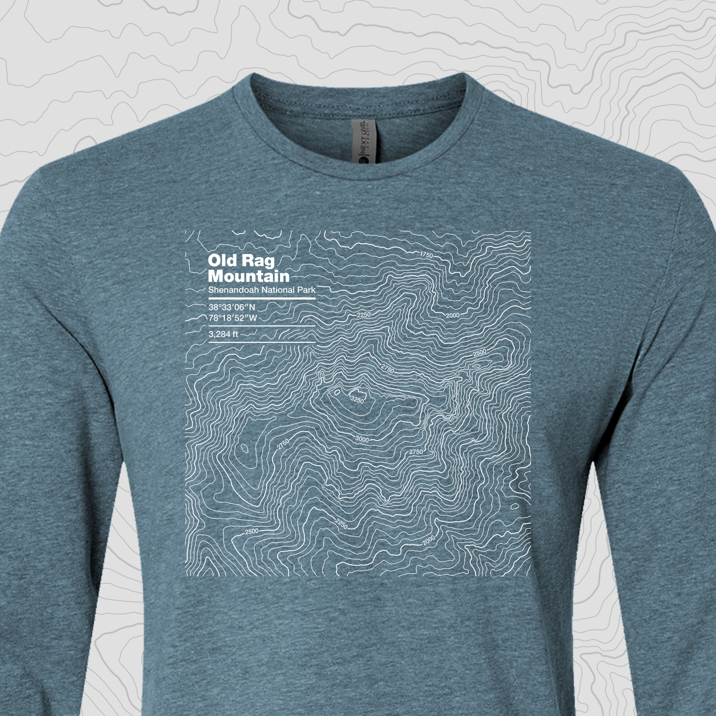 Old Rag Mountain, Shenandoah National Park - Unisex Long Sleeve Tee