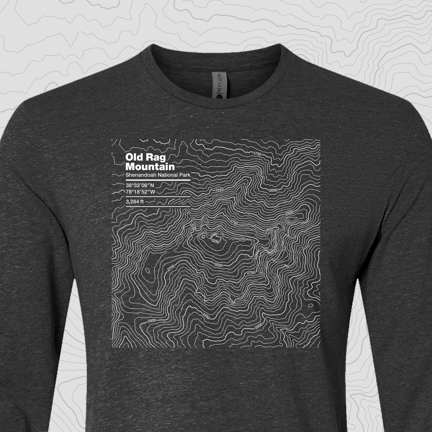 Old Rag Mountain, Shenandoah National Park - Unisex Long Sleeve Tee