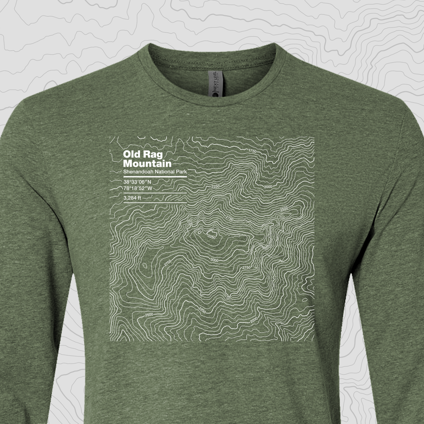 Old Rag Mountain, Shenandoah National Park - Unisex Long Sleeve Tee