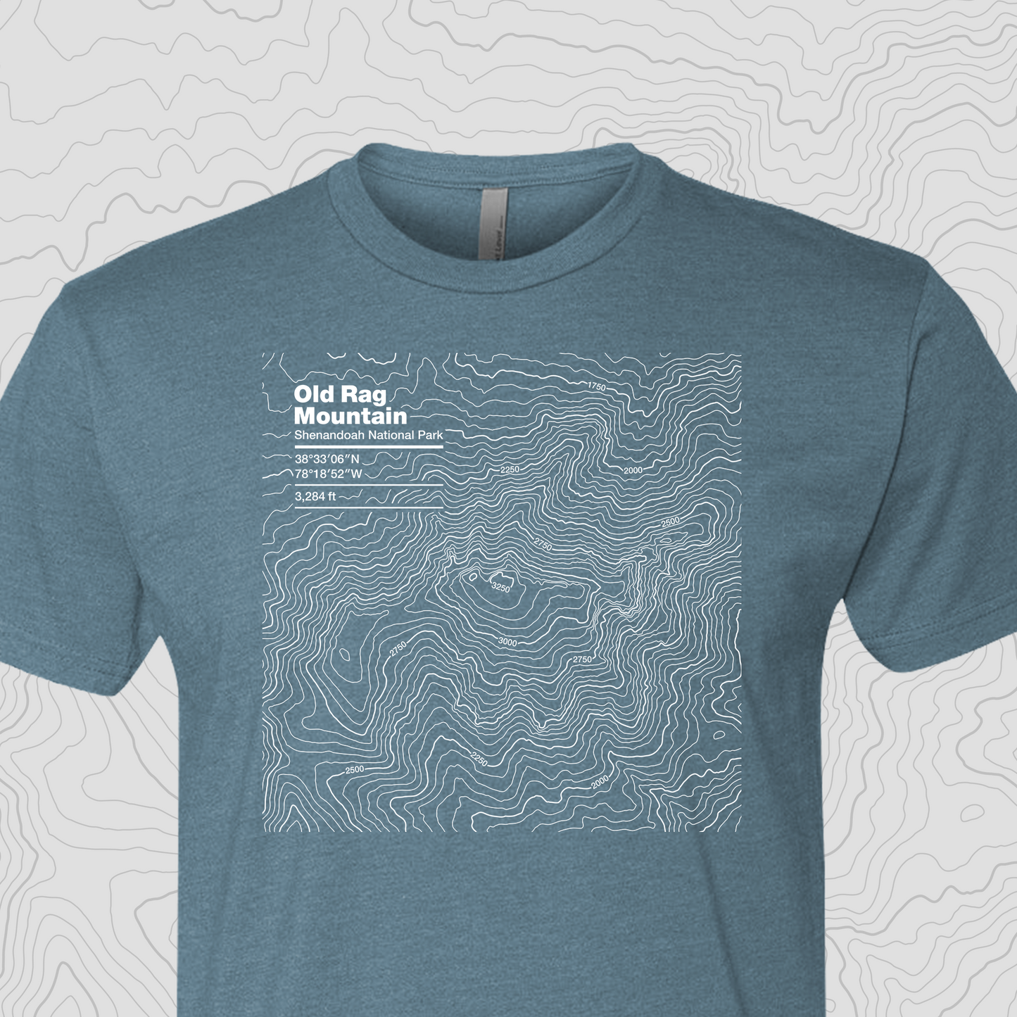 Old Rag Mountain, Shenandoah National Park - Unisex Tee