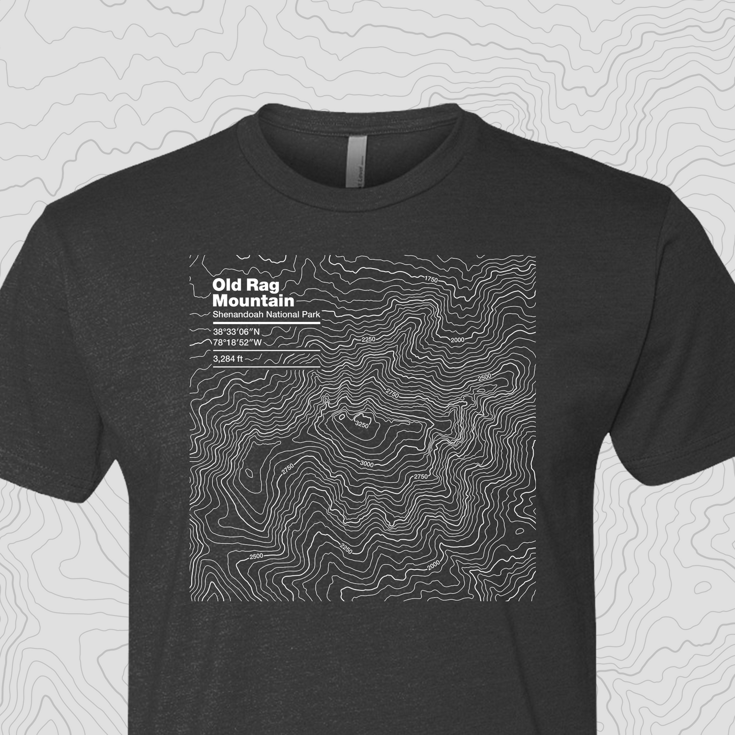 Old Rag Mountain, Shenandoah National Park - Unisex Tee