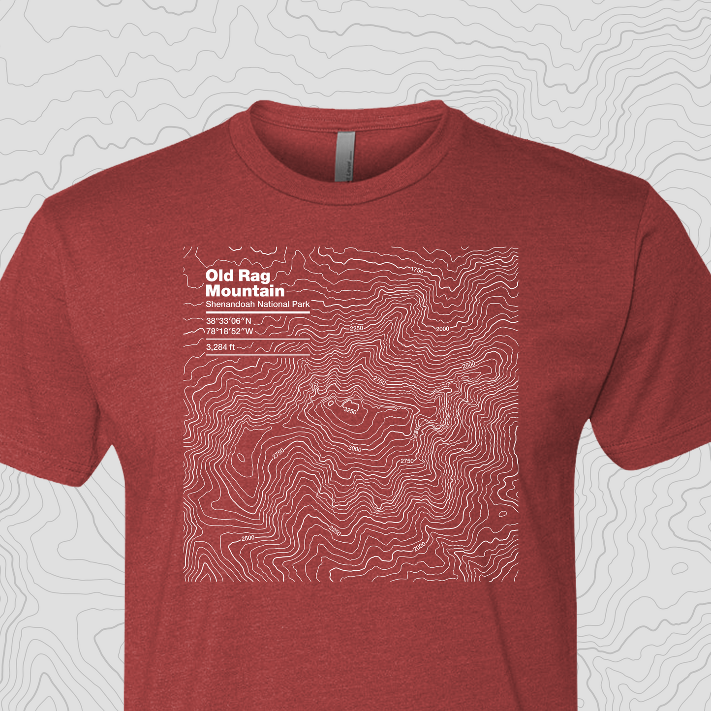 Old Rag Mountain, Shenandoah National Park - Unisex Tee