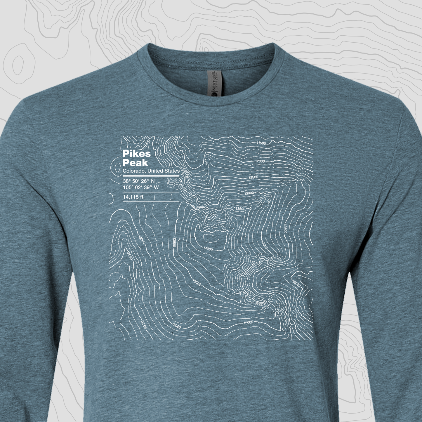 Pikes Peak, Colorado - Unisex Long Sleeve Tee
